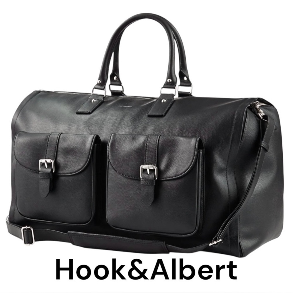 HOOK + ALBERT premium leather garment weekender - Picture 2 of 12